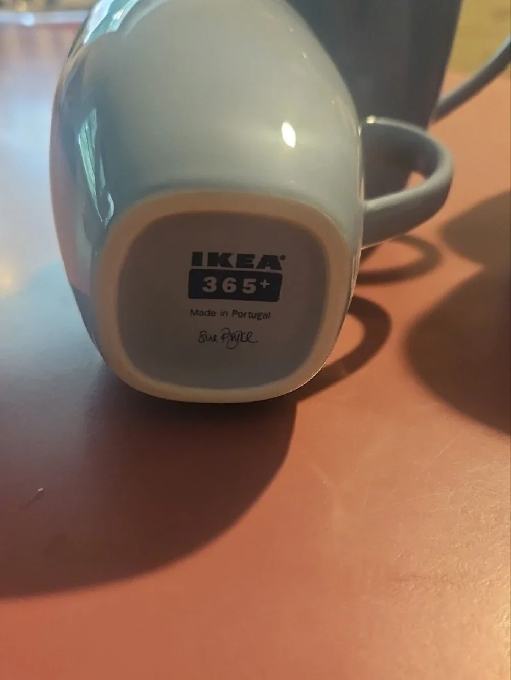 IKEA Light Blue Ceramic Mugs - Set of 4